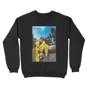 The yellow Unisex Crewneck Sweatshirt