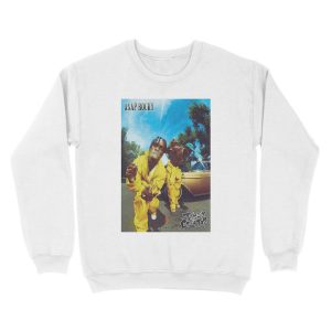 Alternative view of The yellow Unisex Crewneck Sweatshirt