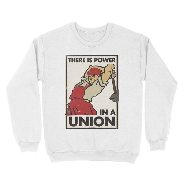 There Is Power in a Union (Vector Recreation) Unisex Crewneck Sweatshirt - Image 2