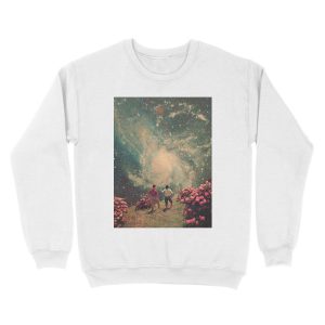 Alternative view of There will be Light in the End Unisex Crewneck Sweatshirt