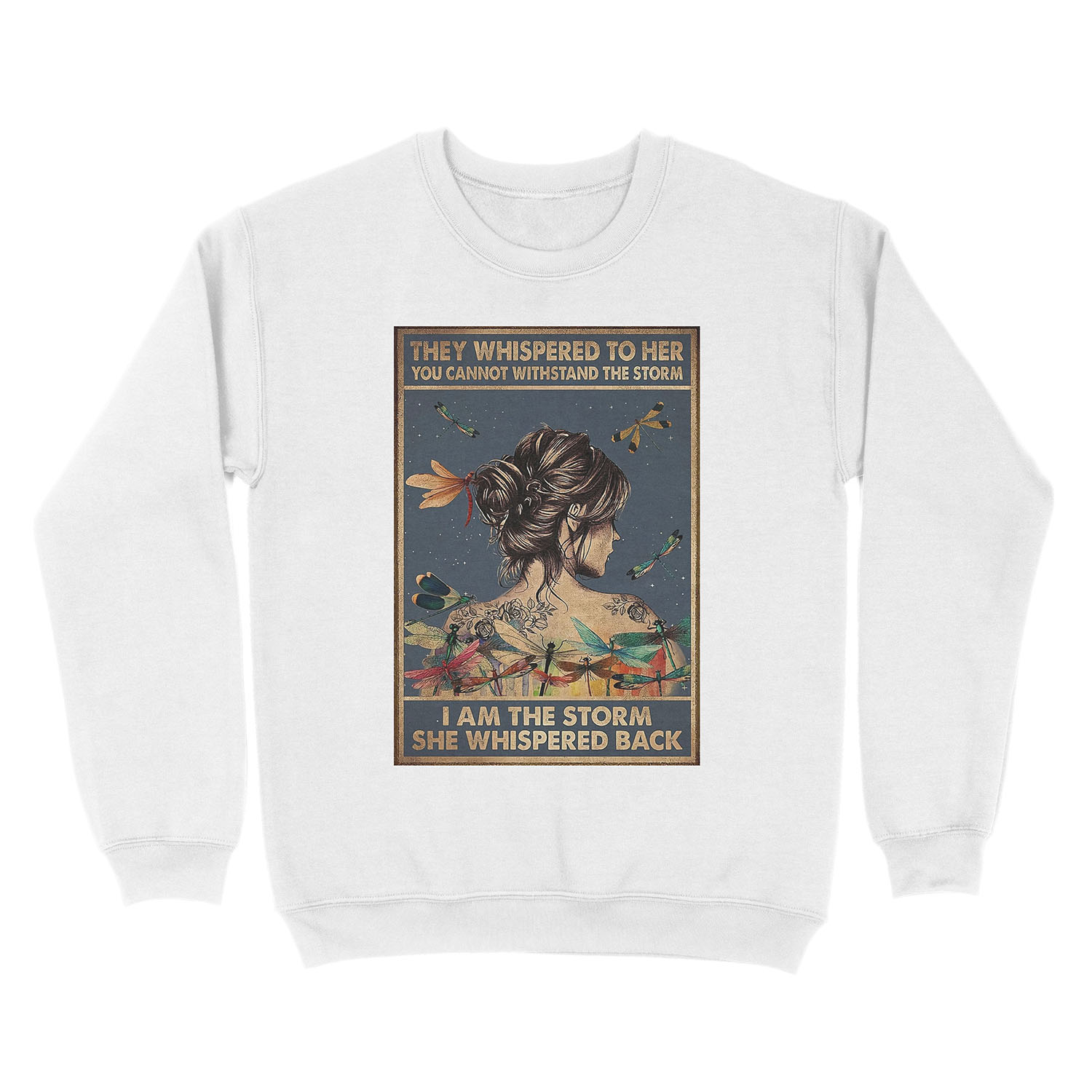 They Whispered To Her Unisex Crewneck Sweatshirt - Image 2