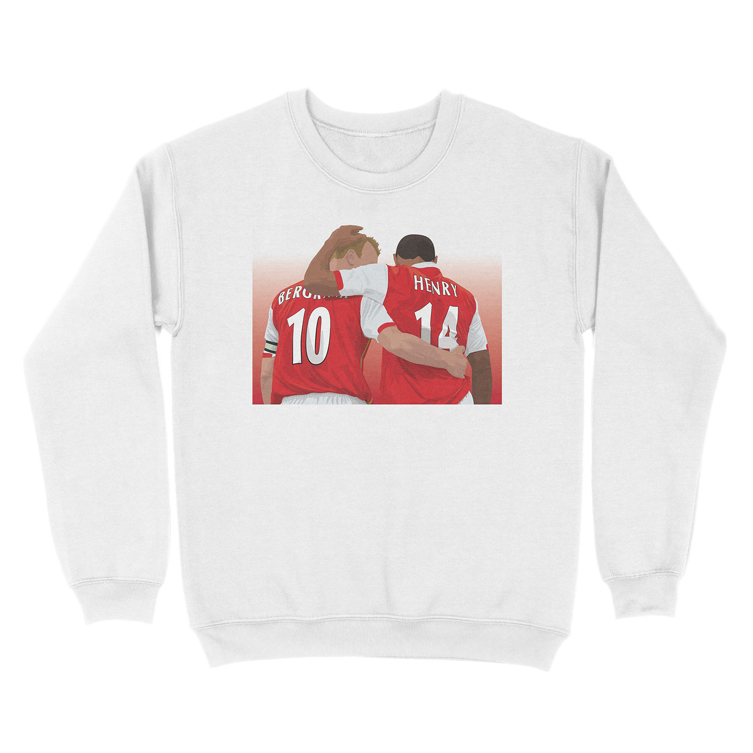Thierry Henry & Dennis Bergkamp Unisex Crewneck Sweatshirt - Image 2
