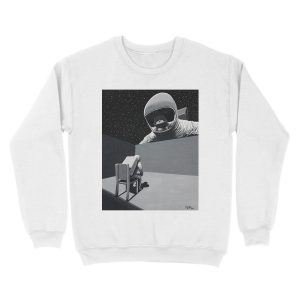 Alternative view of Think Outside The Box Unisex Crewneck Sweatshirt