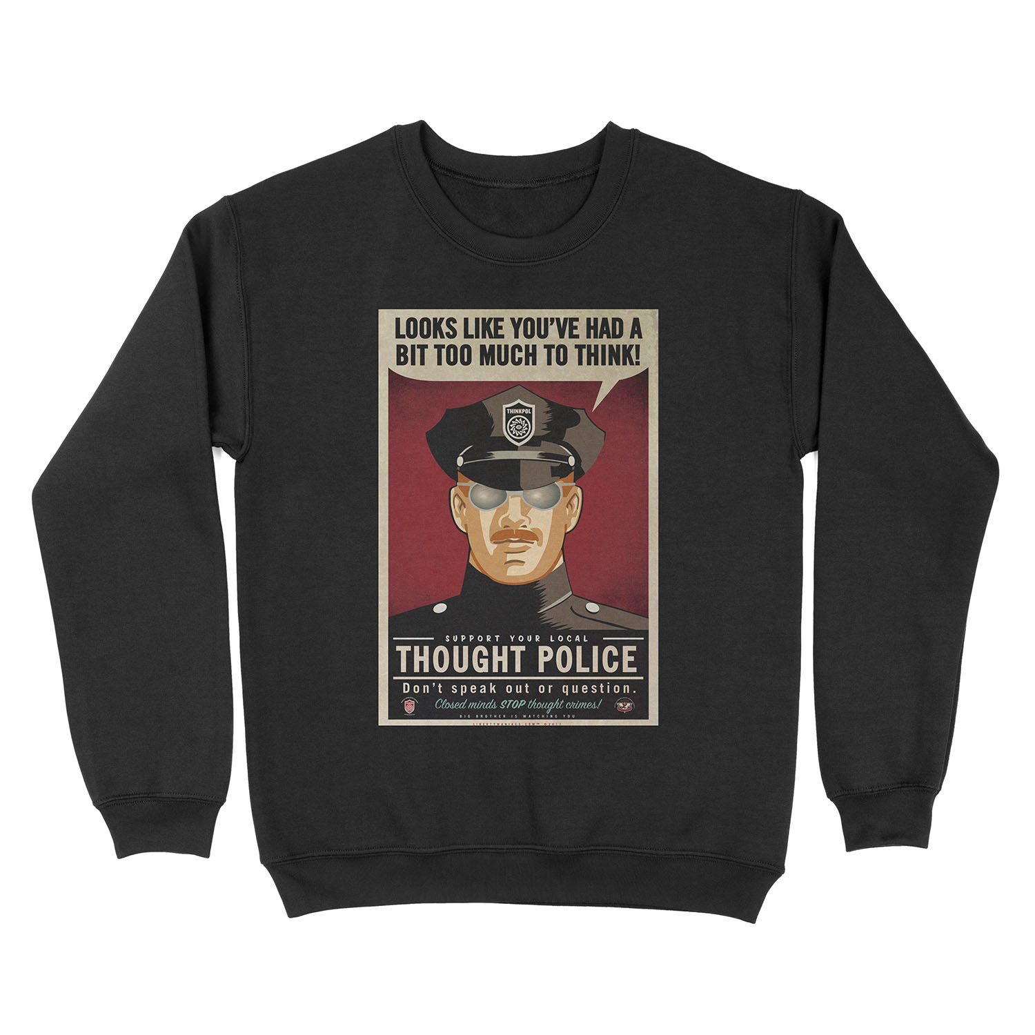 Thought Police Unisex Crewneck Sweatshirt