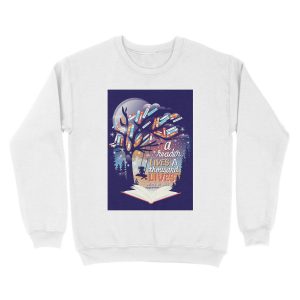 Alternative view of Thousand lives Unisex Crewneck Sweatshirt