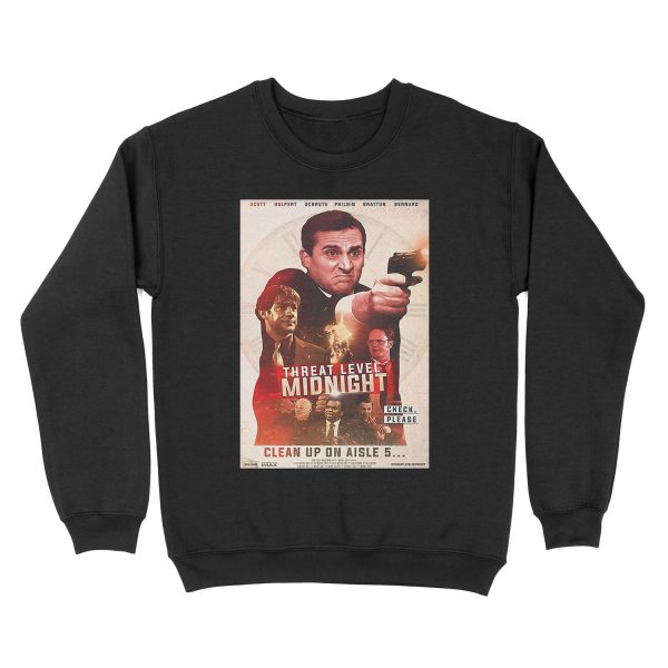 Threat Level Midnight Unisex Crewneck Sweatshirt