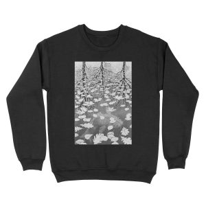 Three Worlds - Escher Unisex Crewneck Sweatshirt