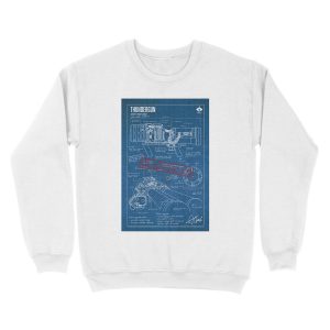 Alternative view of Thundergun CLASSIFIED Unisex Crewneck Sweatshirt