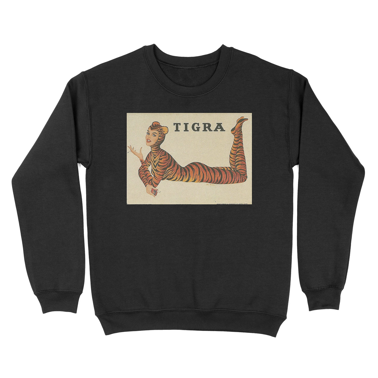 Tigra || Tigra cigarettes Unisex Crewneck Sweatshirt