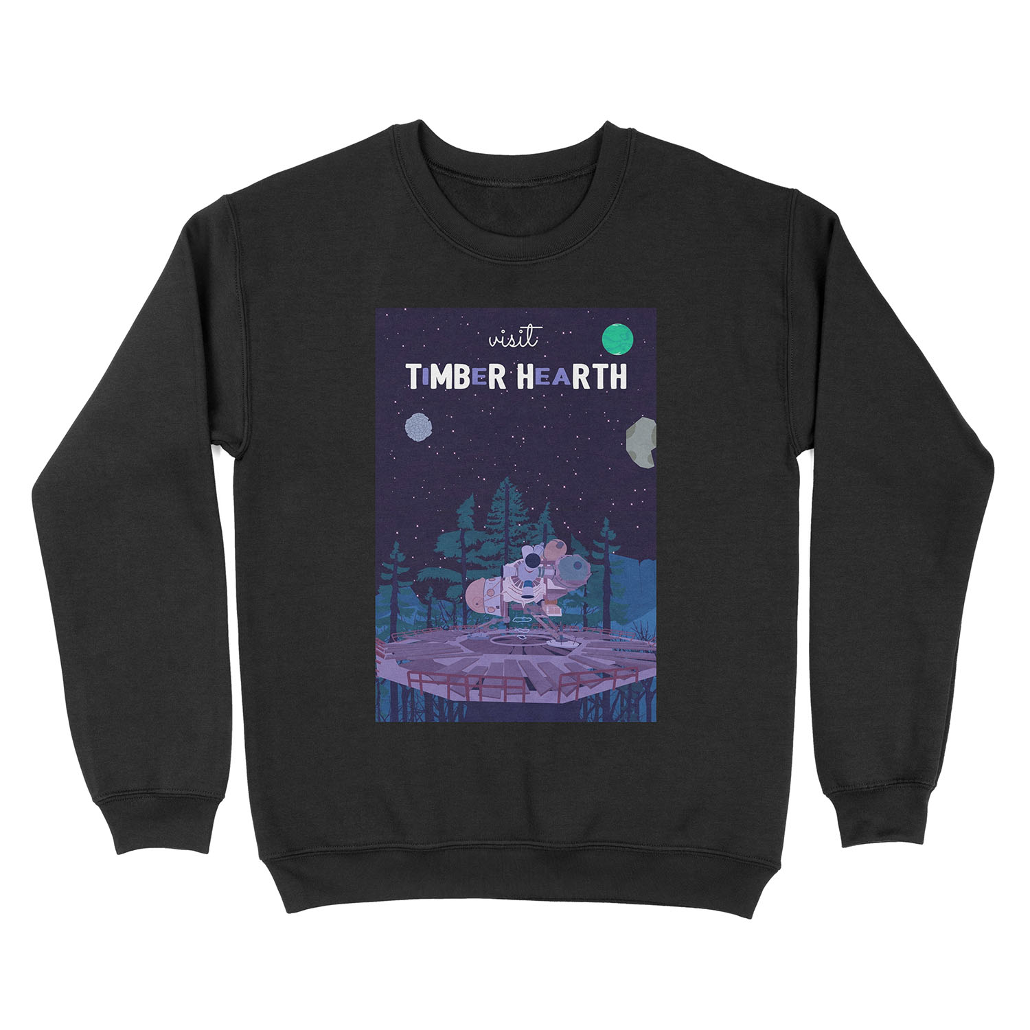 Timber Hearth Travel Unisex Crewneck Sweatshirt