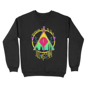 TIME IS AN ILLUSION Unisex Crewneck Sweatshirt