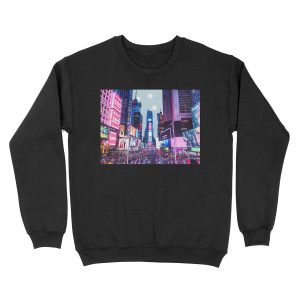 Times Square sticker - Unisex Crewneck Sweatshirt