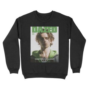 Timothee Chalamet DAZED Magazine Cover Unisex Crewneck Sweatshirt