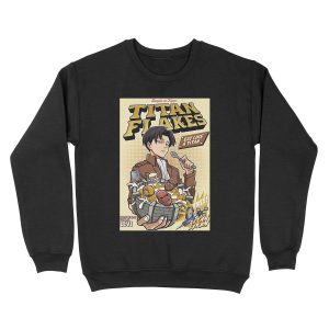 Titan Flakes ( Shingeki no Kyojin ) Unisex Crewneck Sweatshirt
