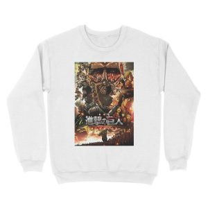 Alternative view of tittan eren Unisex Crewneck Sweatshirt