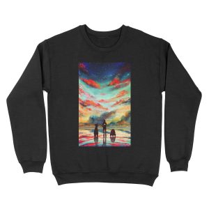 To the Stars, Baby Unisex Crewneck Sweatshirt
