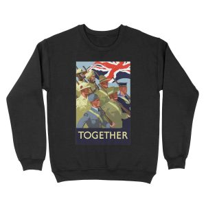 Together -- British Empire WWII Unisex Crewneck Sweatshirt