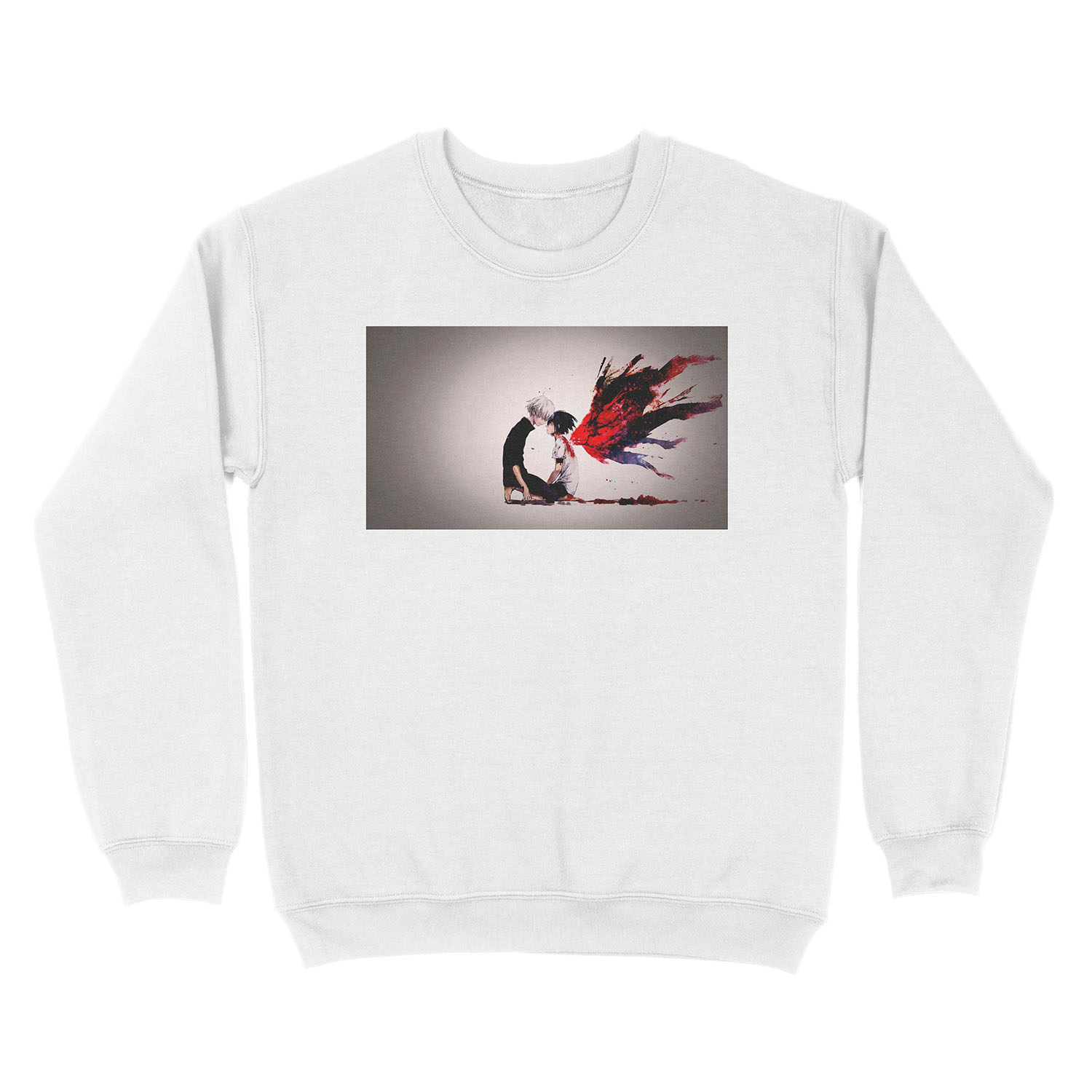 Tokyo Ghoul Ken Touka Unisex Crewneck Sweatshirt - Image 2
