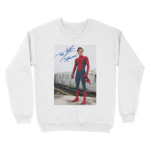 Alternative view of tom holland Unisex Crewneck Sweatshirt