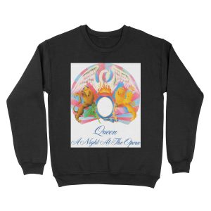 tombolpower A Night at the Queen Opera 1975 Unisex Crewneck Sweatshirt