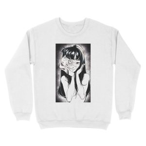 Alternative view of Tomie; Junji Ito Unisex Crewneck Sweatshirt
