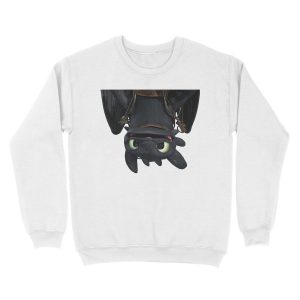 Alternative view of Toothless Unisex Crewneck Sweatshirt