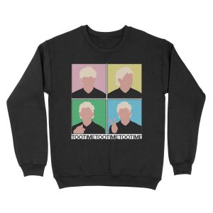 TOOTIME - The 1975 - Vector print Unisex Crewneck Sweatshirt