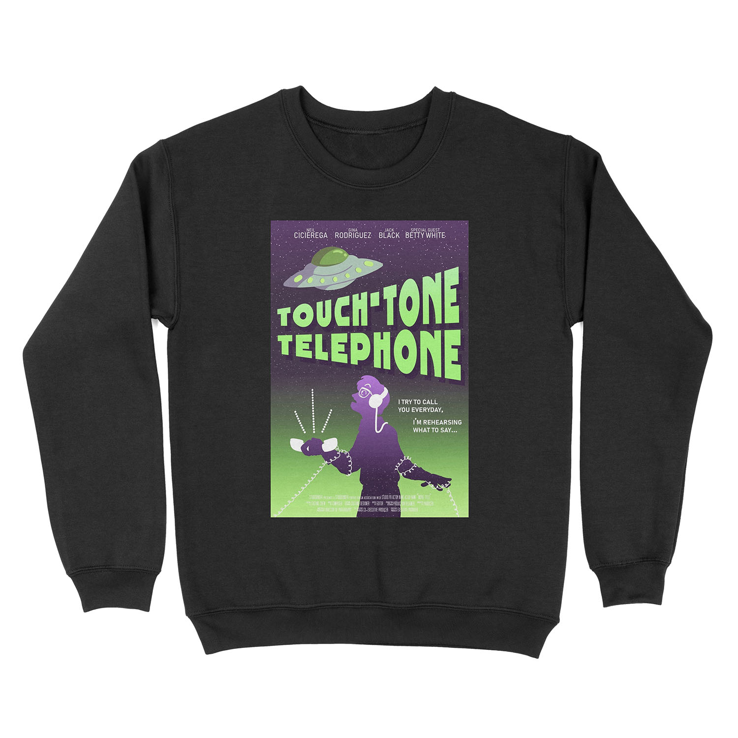 Touch-Tone Telephone Unisex Crewneck Sweatshirt