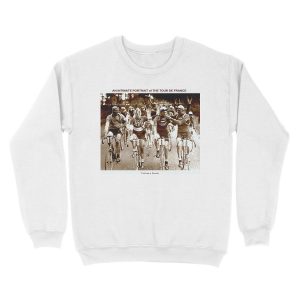 Alternative view of TOUR DE FRANCE; Vintage Cycle Racing Advertising Photo Unisex Crewneck Sweatshirt