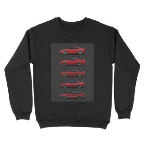 Toyota Supra Generations Unisex Crewneck Sweatshirt