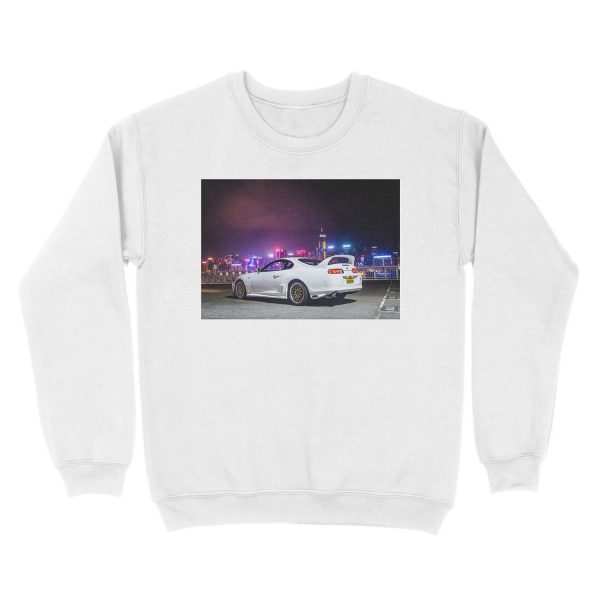 TOYOTA Supra in Hong Kong Unisex Crewneck Sweatshirt - Image 2