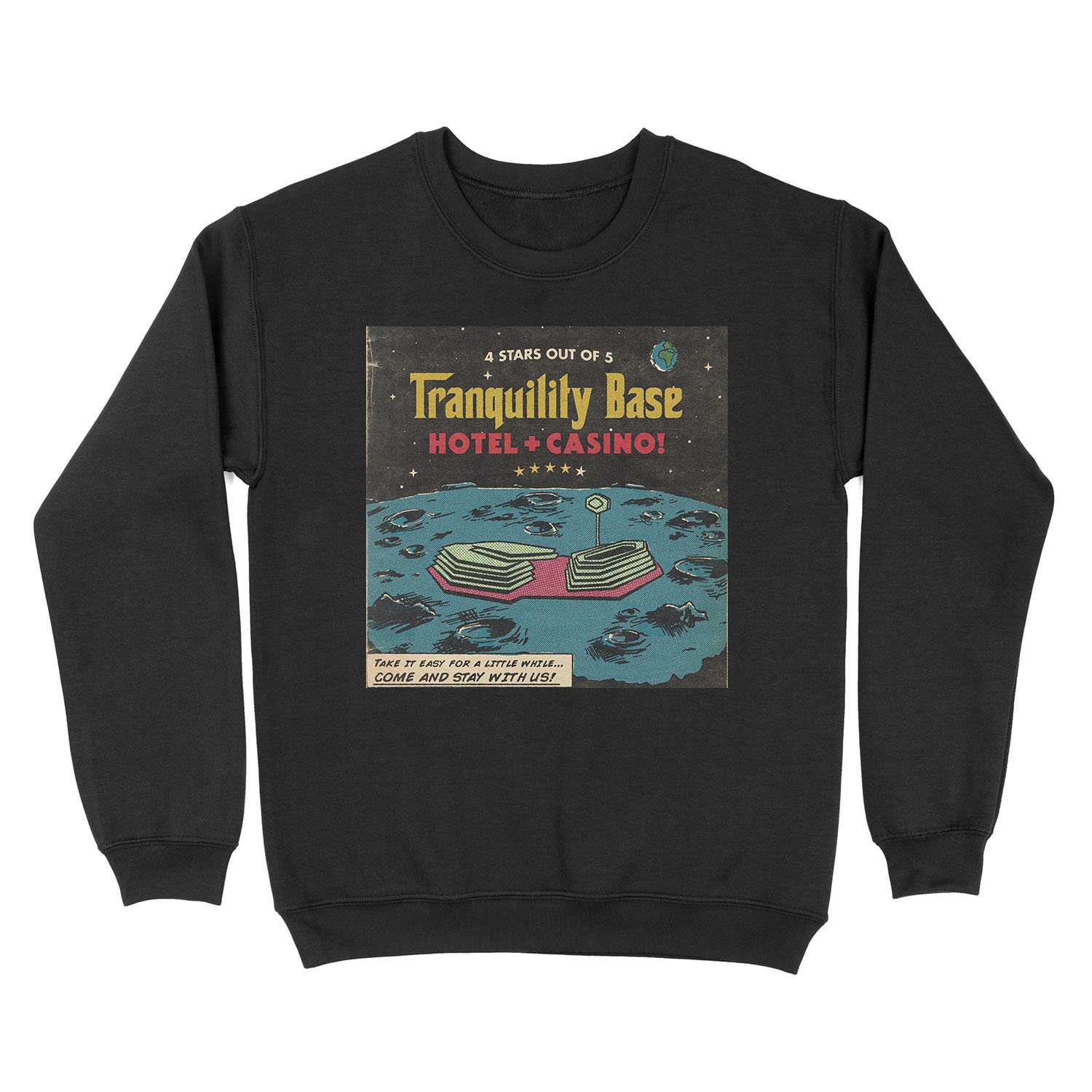 Tranquility Base Unisex Crewneck Sweatshirt