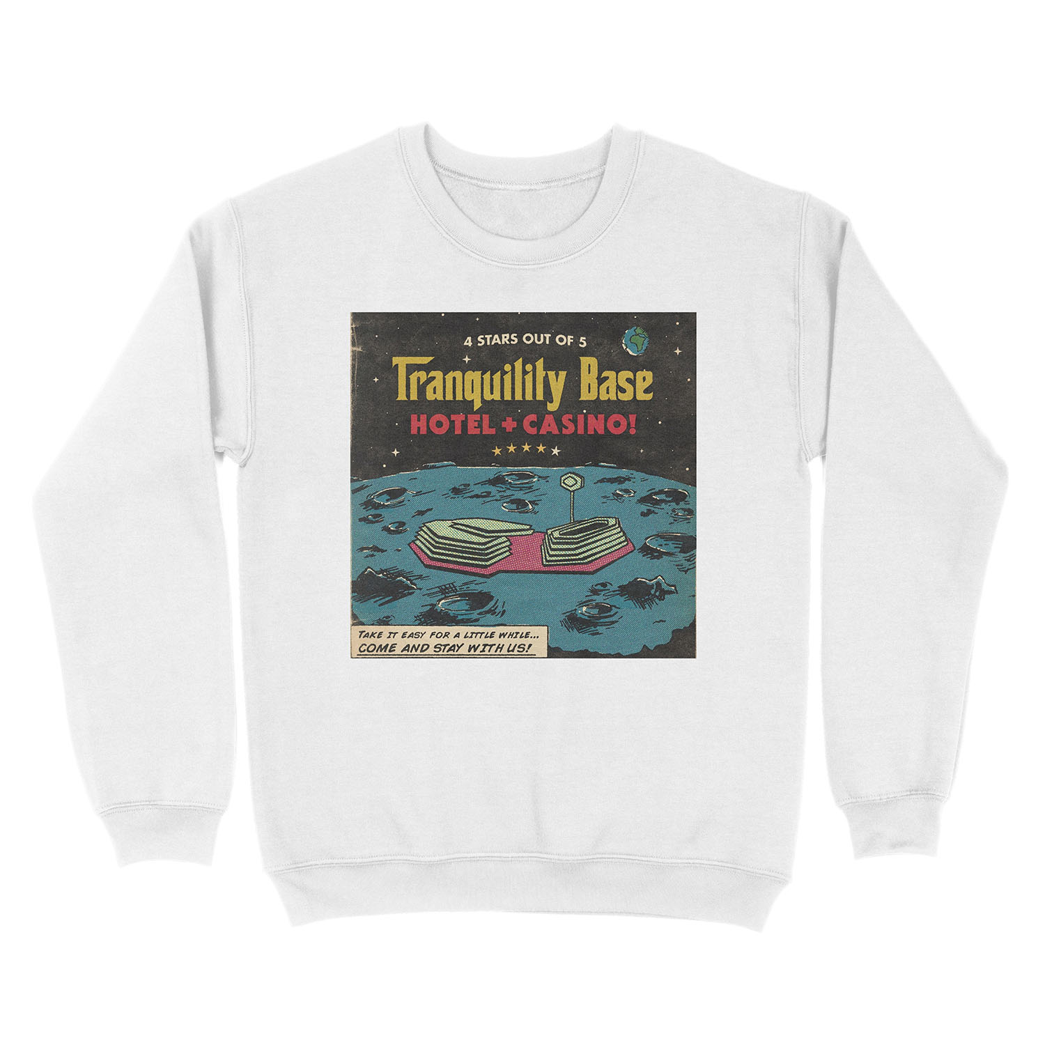Tranquility Base Unisex Crewneck Sweatshirt - Image 2