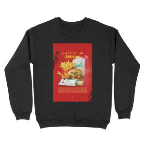Travis Scott x McDonalds Unisex Crewneck Sweatshirt