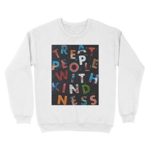 Alternative view of treat people with kindness Unisex Crewneck Sweatshirt
