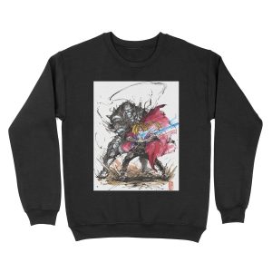 Tribute to Elric Brothers from Fullmetal Alchemist Unisex Crewneck Sweatshirt