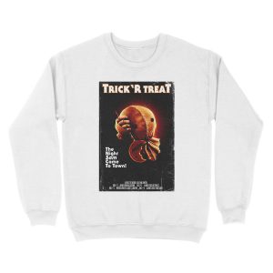 Alternative view of Trick 'r Treat Halloween Unisex Crewneck Sweatshirt