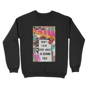 Trippy Collage Unisex Crewneck Sweatshirt
