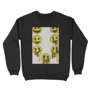 Trippy Smiles Unisex Crewneck Sweatshirt