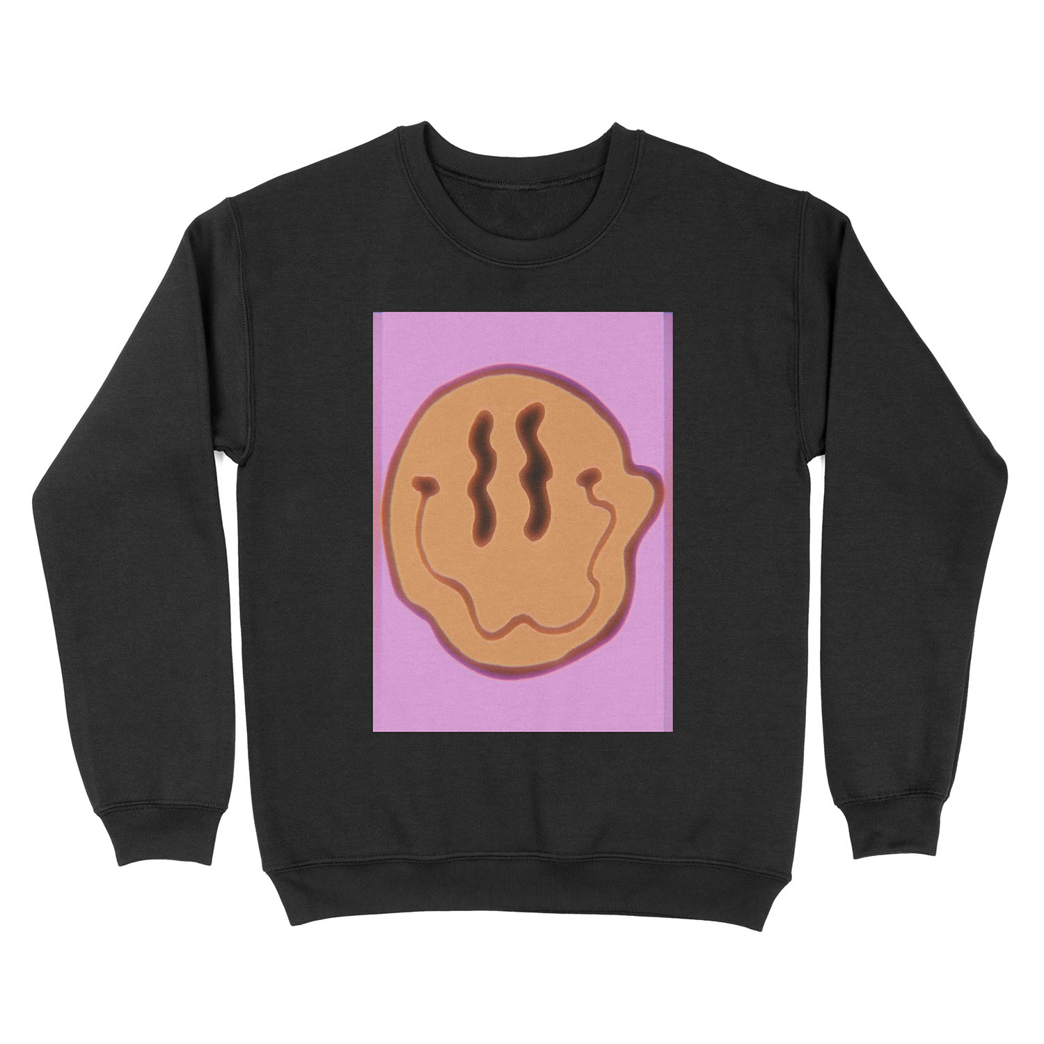 trippy smiley Unisex Crewneck Sweatshirt