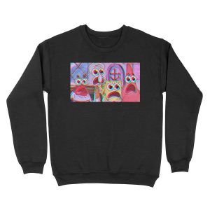 trippy spongebob Unisex Crewneck Sweatshirt