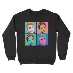 Troy and Abed Warhol Unisex Crewneck Sweatshirt