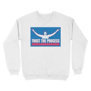 Alternative view of Trust the Process 2 Unisex Crewneck Sweatshirt