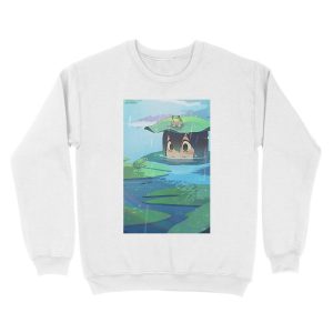 Alternative view of Tsuyu Asui Unisex Crewneck Sweatshirt
