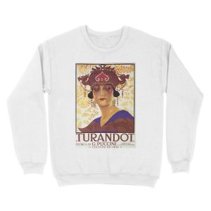 Alternative view of Turandot Vintage Unisex Crewneck Sweatshirt