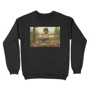 Tyler Bike Unisex Crewneck Sweatshirt