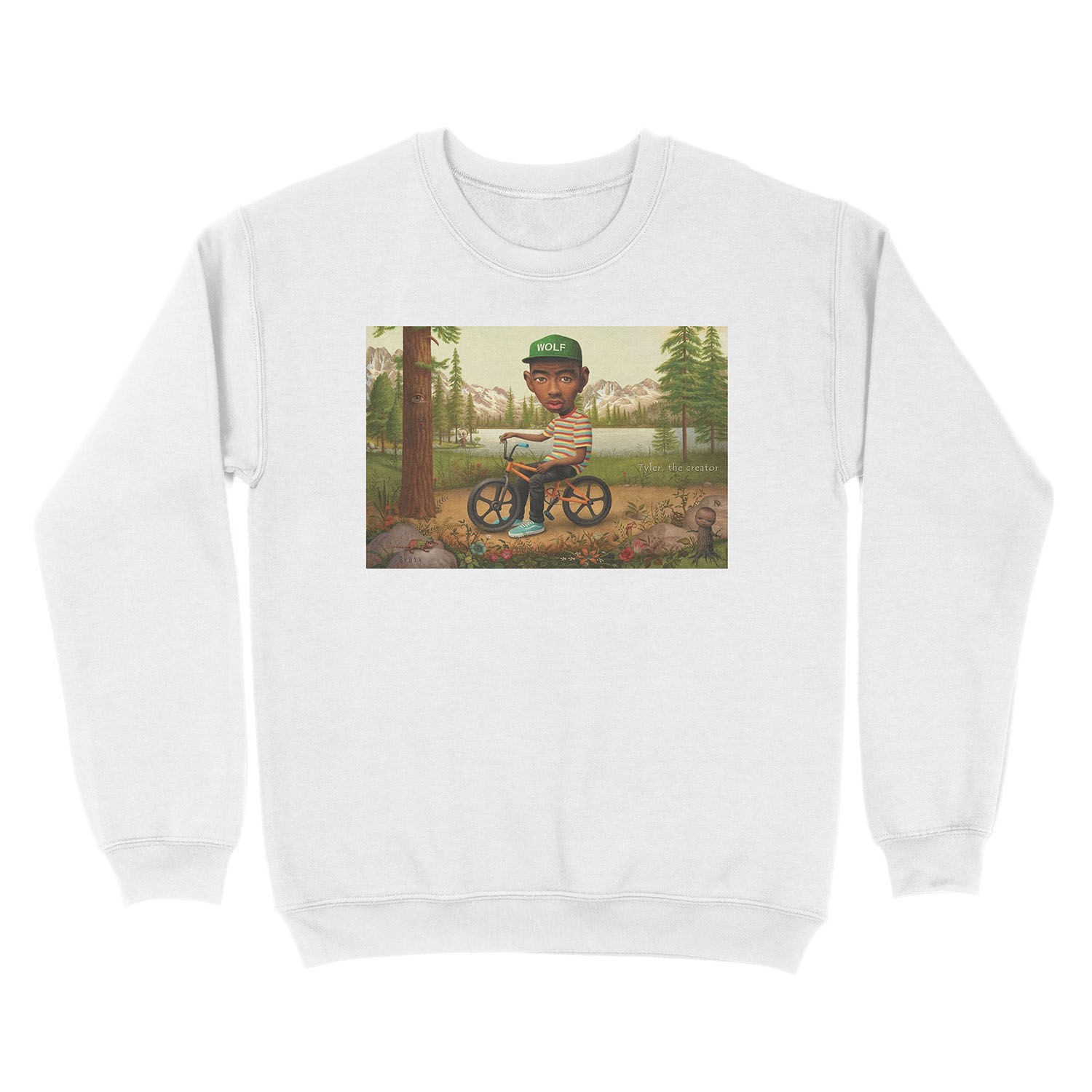 Tyler Bike Unisex Crewneck Sweatshirt - Image 2