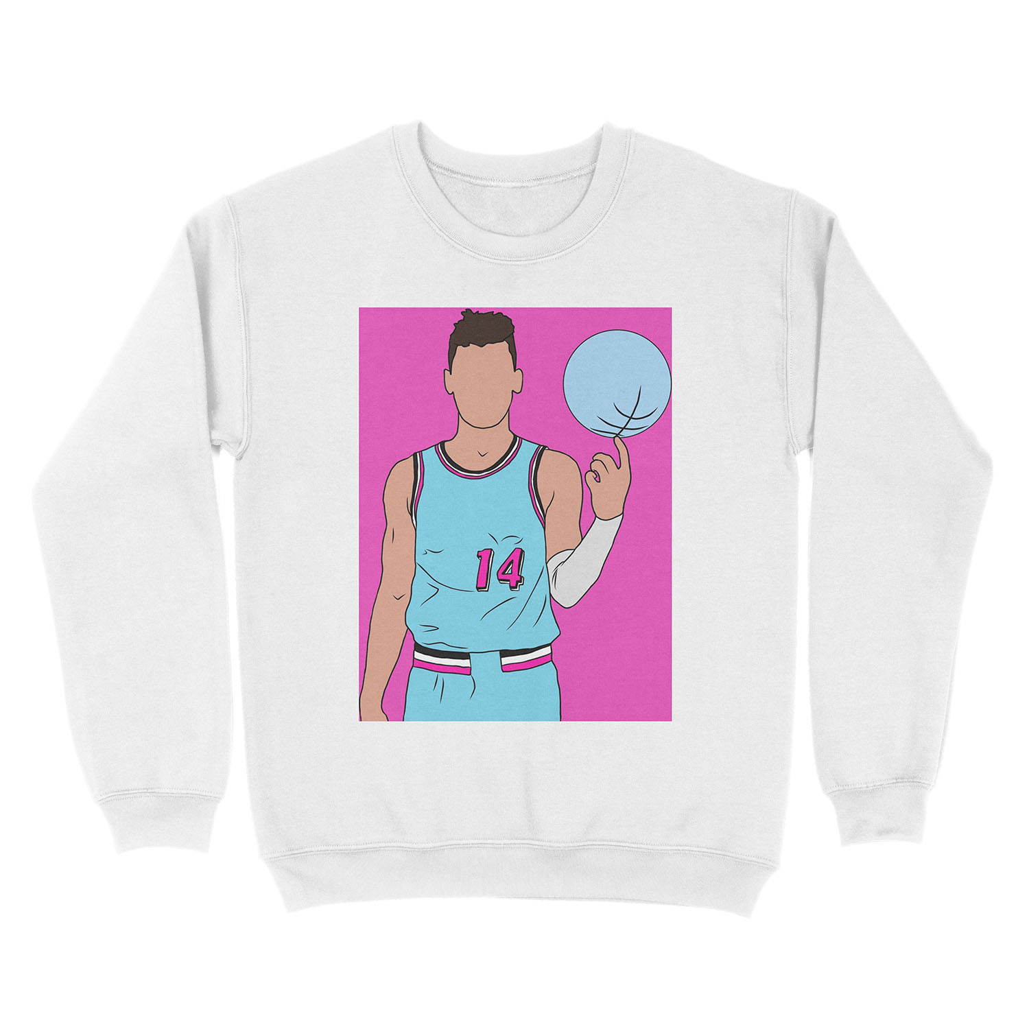 Tyler Herro Vice Unisex Crewneck Sweatshirt - Image 2