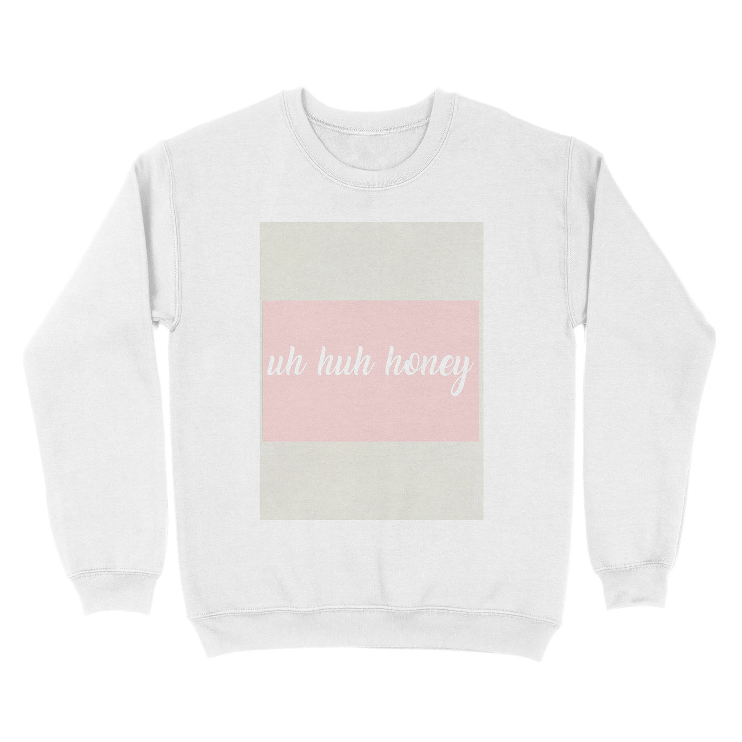 uh huh honey Unisex Crewneck Sweatshirt - Image 2