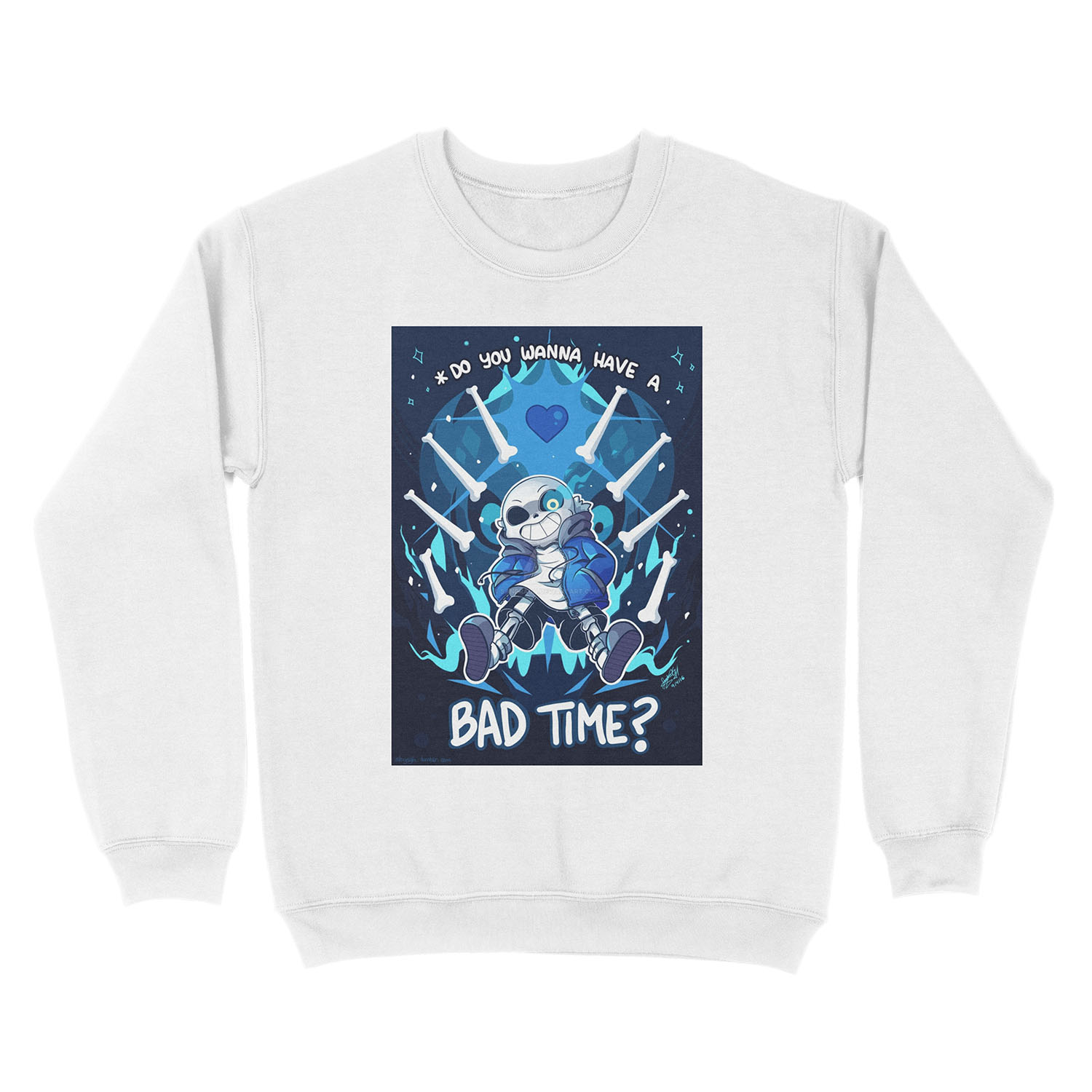 undertale Unisex Crewneck Sweatshirt - Image 2